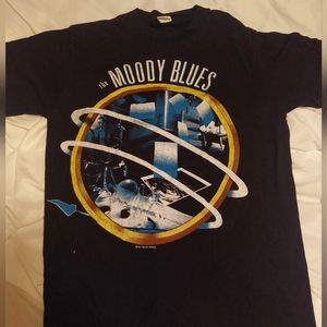 Moody Blues 1986 Concert T-shirt. Large, Rare and in EXCELLENT Condition!